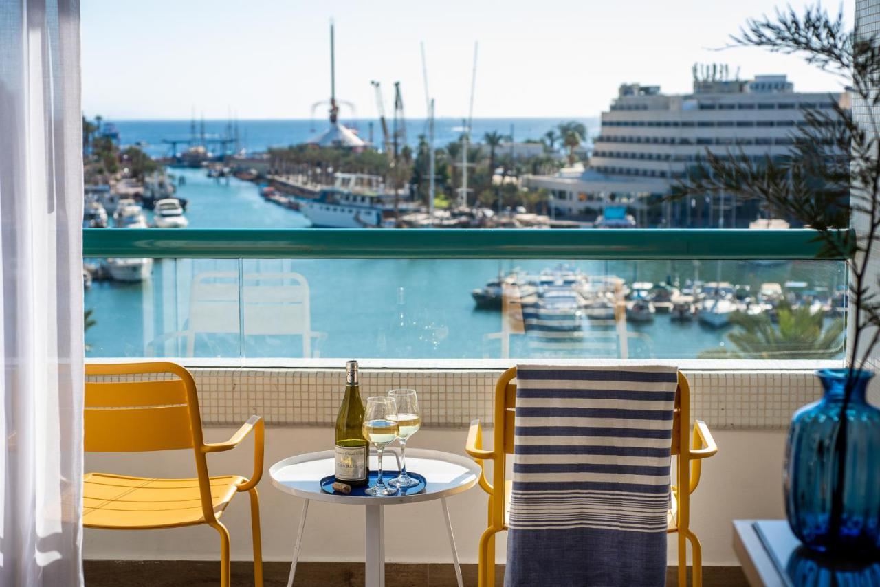 Vert Hotel Eilat By Afi Hotels Esterno foto View of the marina from the hotel